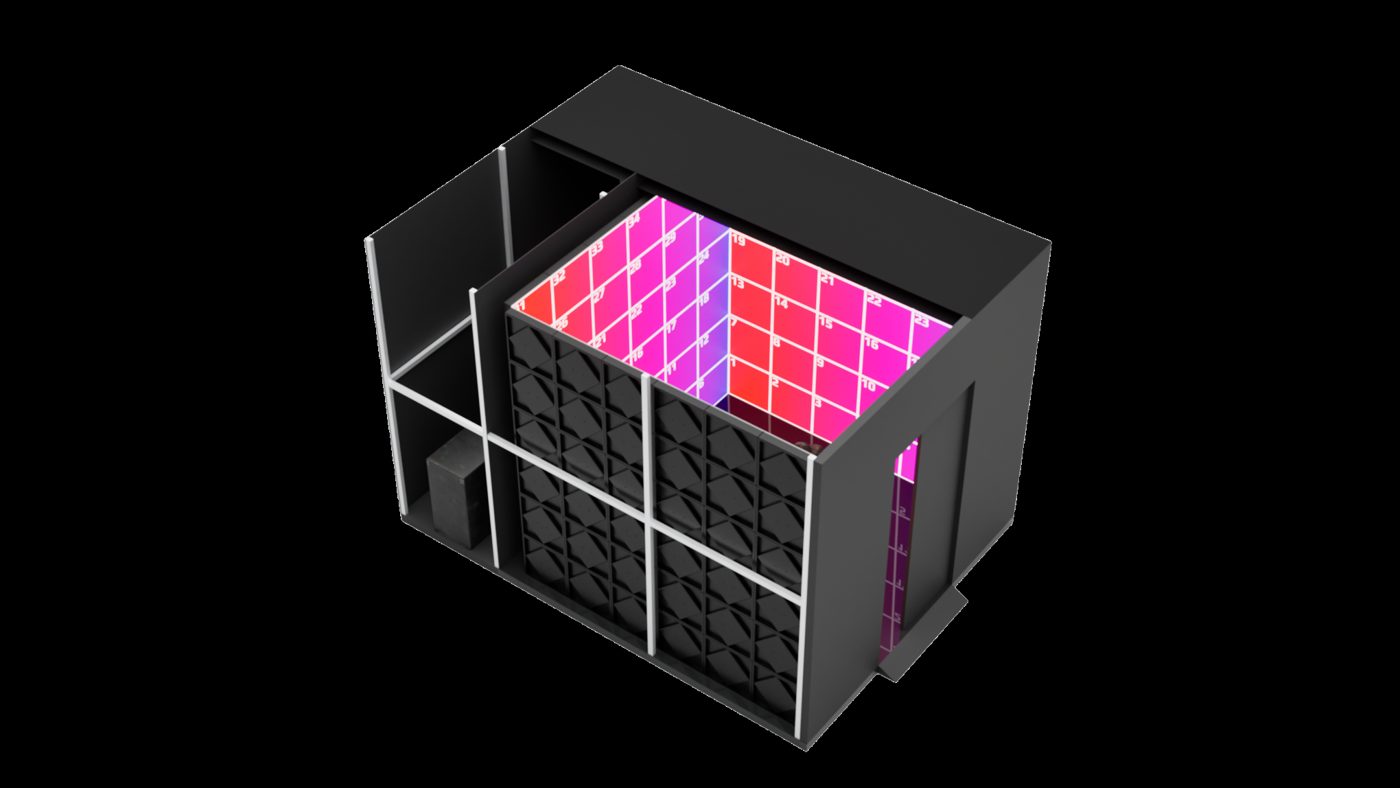 &BOX 이동식 몰입 공간 3D 이미지